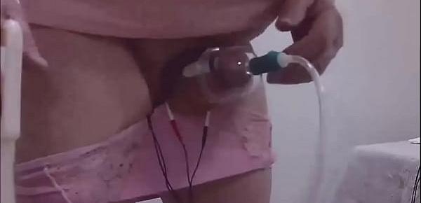  E-stim While Pumping